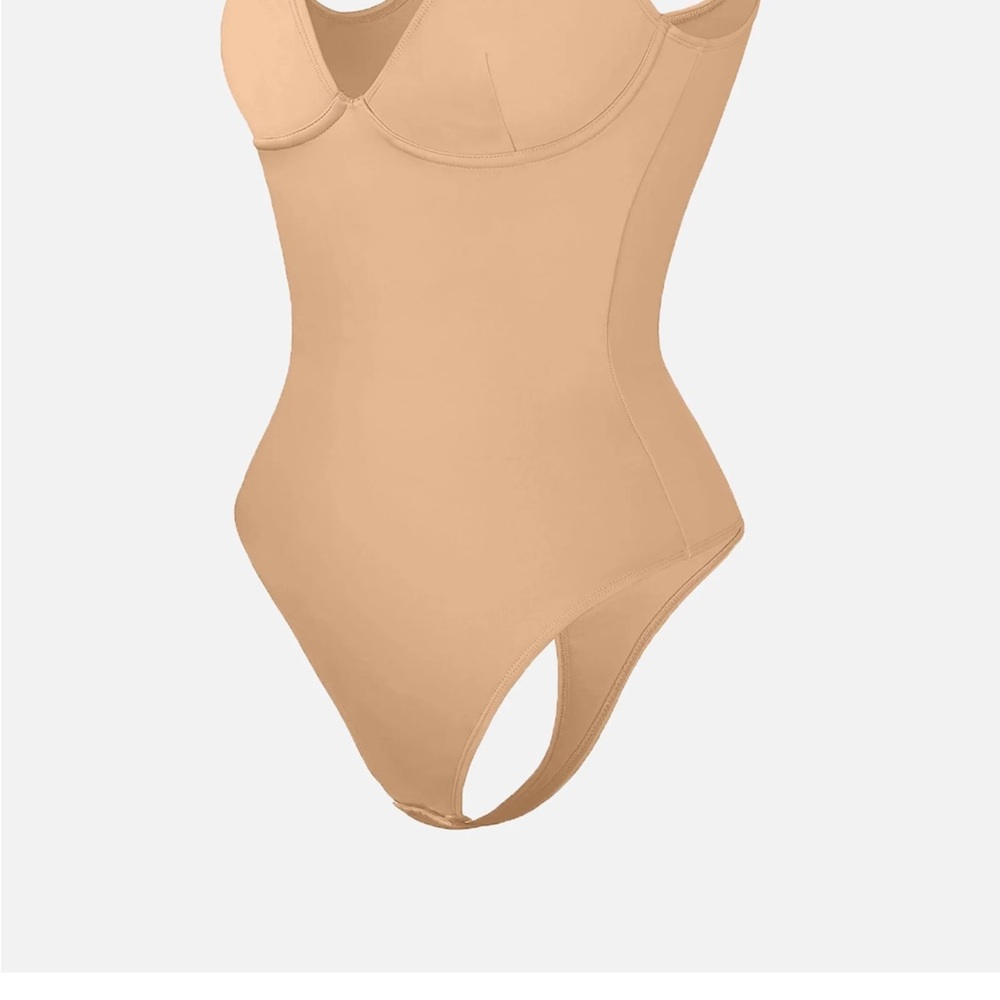 Feelingirl Nude Shaping Bodysuit with Underwire Support